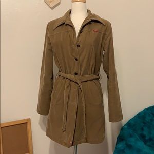 Miss Seventy 70, corduroy belted button up coat